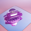 Mega Heaven hårklemme i Glitter Lilla