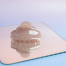 Heaven hårklemme - Glitter Gylden