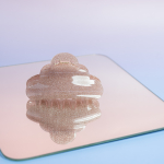 Heaven hårklemme - Glitter Gylden