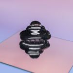 Heaven hårklemme i Glitter Sort