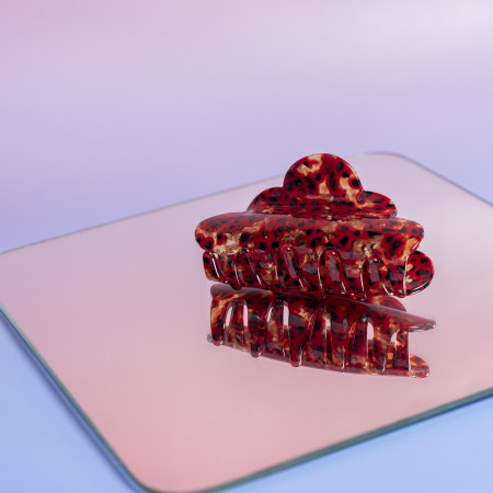 Heaven hårklemme - Rød Leo