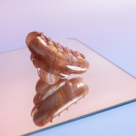 Heaven hårklemme i Dusty Glitter Brun