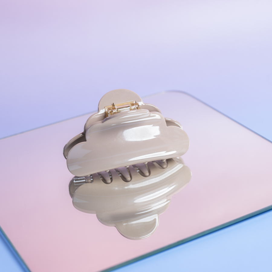 Heaven hårklemme i Plain Beige