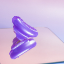 Heaven hårklemme i Plain Lilla