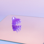 Melanie Hårklemme i Plain Lilla