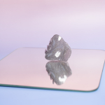 Sunny Hårklemme - Glitter grå