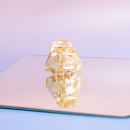 Sunny Hårklemme i Pearl Creme