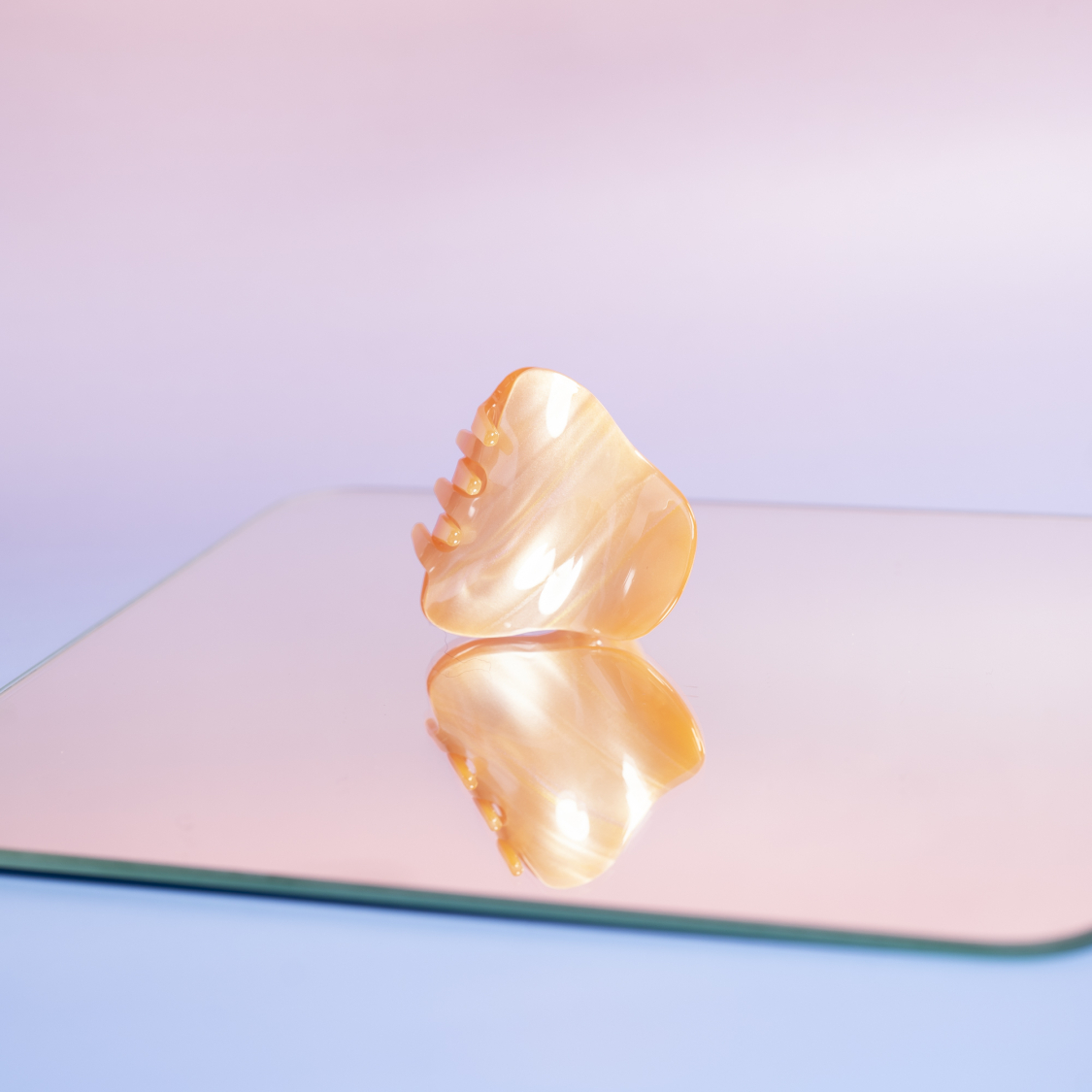 Sunny Hårklemme i Rainbow Peach