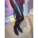 Bora Bukser med frynser fra LÉ MOSCH, festlige sorte bukser med frynser,  Bora Bukser med frynser fra LÉ MOSCH, festlige sorte bukser med frynser,