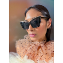 Helle Cat Eye solbriller I Sort fra LÉ MOSCH Helle Cat Eye solbriller I Sort fra LÉ MOSCH