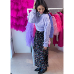 Rexine Paillet Nederdel i Multi fra le mosch