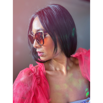 Cat eye solbriller I brun fra le mosch Cat eye solbriller I brun fra le mosch