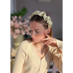 Dasha Hårbøjle i Lysegrøn fra LÉ MOSCH, fin og fyldig hårbøjle, sommerhårbøjle, 