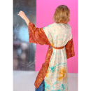 Minju Silkemix kimono no 1130 fra LÉ MOSCH, skøn unik og let kimono, super anvendelig kimono,