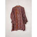 Monya Silkemix kimono no 1504 fra LÉ MOSCH, kort let kimono, elegant og super anvendelig kort kimono,