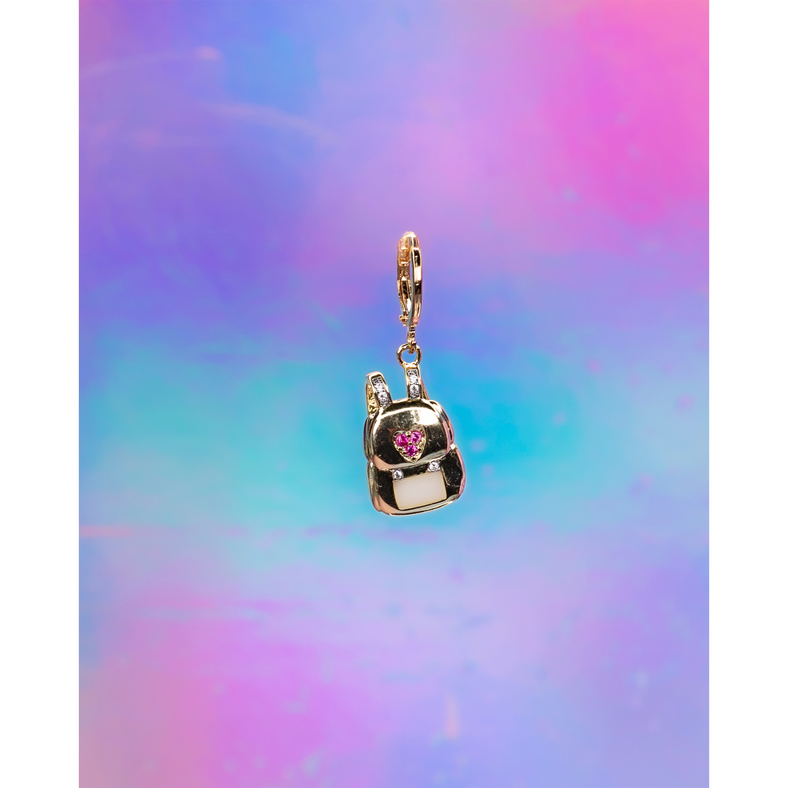 Ava Charm Rygsæk fra LÉ MOSCH, sød lille charm til dine sko, charm til halskæder og armbånd, 