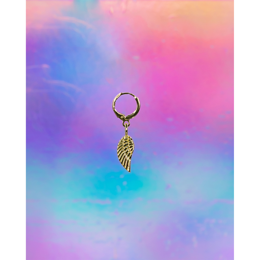 Ava Charm Englevinge fra LÉ MOSCH, sød lille charm til dine sko, charm til halskæder og armbånd, 