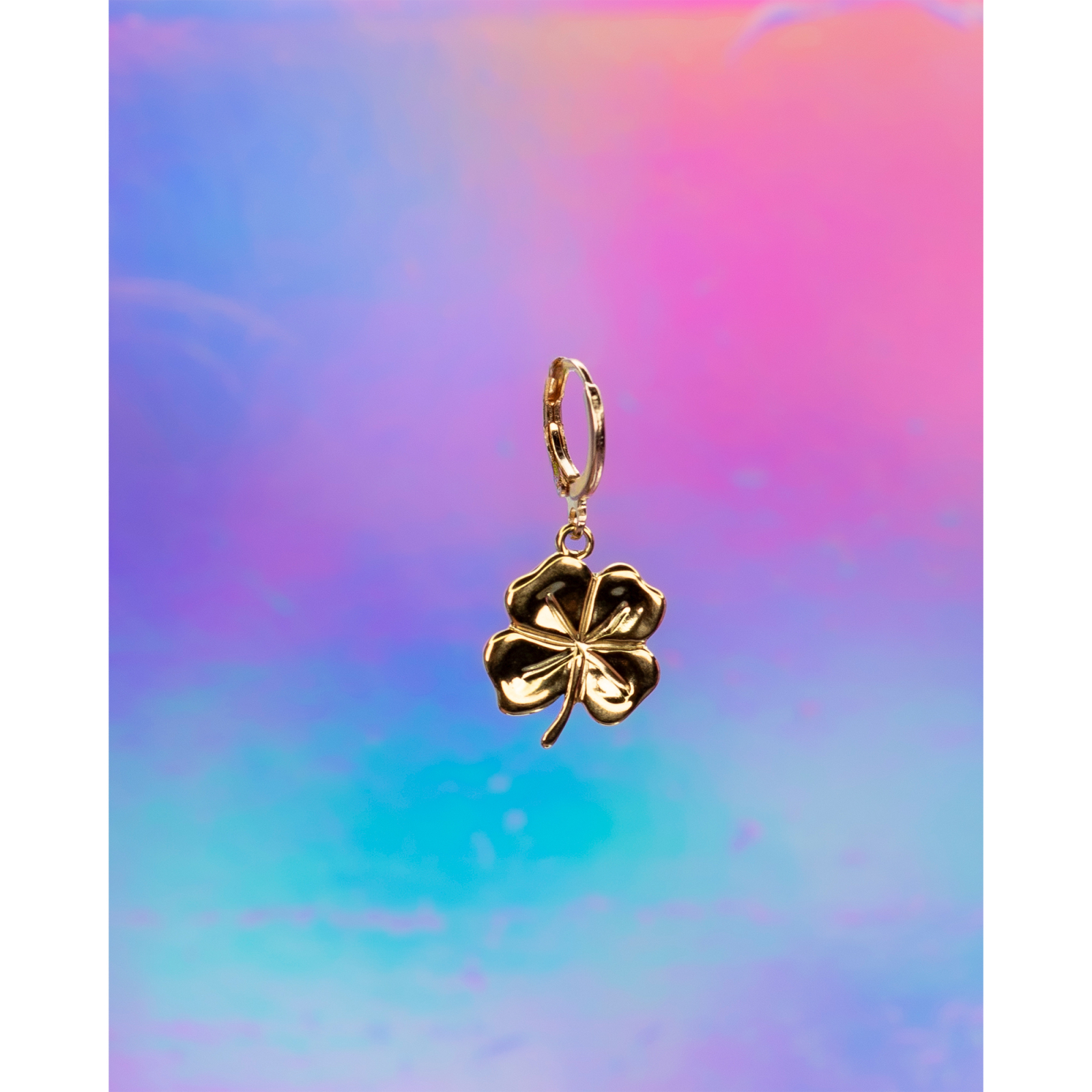 Ava Charm Firkløver fra LÉ MOSCH, sød lille charm til dine sko, charm til halskæder og armbånd, 