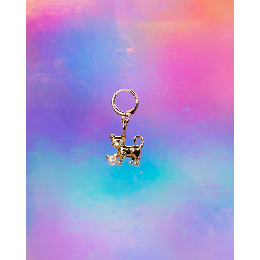 Ava Charm Katte Mis fra LÉ MOSCH, sød lille charm til dine sko, charm til halskæder og armbånd, 