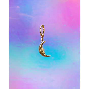 Ava Charm Måne fra LÉ MOSCH, sød lille charm til dine sko, charm til halskæder og armbånd, 