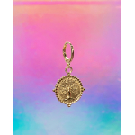 Ava Charm Livets Træ fra LÉ MOSCH, sød lille charm til dine sko, charm til halskæder og armbånd, 