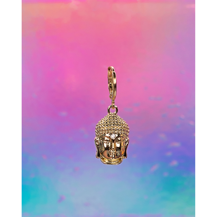 Ava Charm Buddha fra LÉ MOSCH, sød lille charm til dine sko, charm til halskæder og armbånd, 