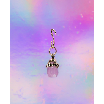 Rosa Nød Vedhæng fra LÉ MOSCH, skønt og anderledes vedhæng til dine sko, vedhæng til halskæder og armbånd,  Rosa Nød Vedhæng fra LÉ MOSCH, skønt og anderledes vedhæng til dine sko, vedhæng til halskæder og armbånd,