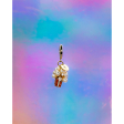 Ava Charm Popcorn fra LÉ MOSCH, sød lille charm til dine sko, charm til halskæder og armbånd, 