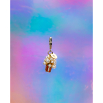 Ava Charm Popcorn fra LÉ MOSCH, sød lille charm til dine sko, charm til halskæder og armbånd, 