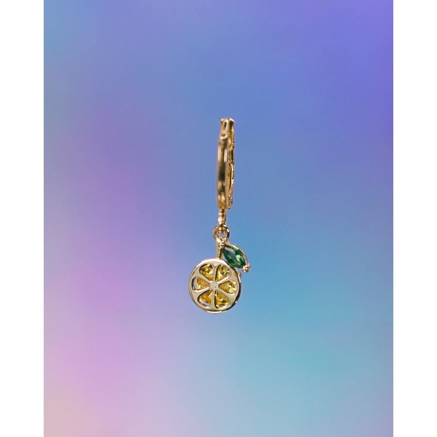 Ava Charm Mini Citron til at sætte på smykker fra le mosch