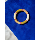 Maggie armbånd no 6 i bone og army grøn