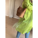 Herla Bucket Taske i Faux Suede fra LÉ MOSCH Herla Bucket Taske i Faux Suede fra LÉ MOSCH