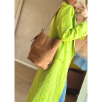 Herla Bucket Taske i Faux Suede fra LÉ MOSCH