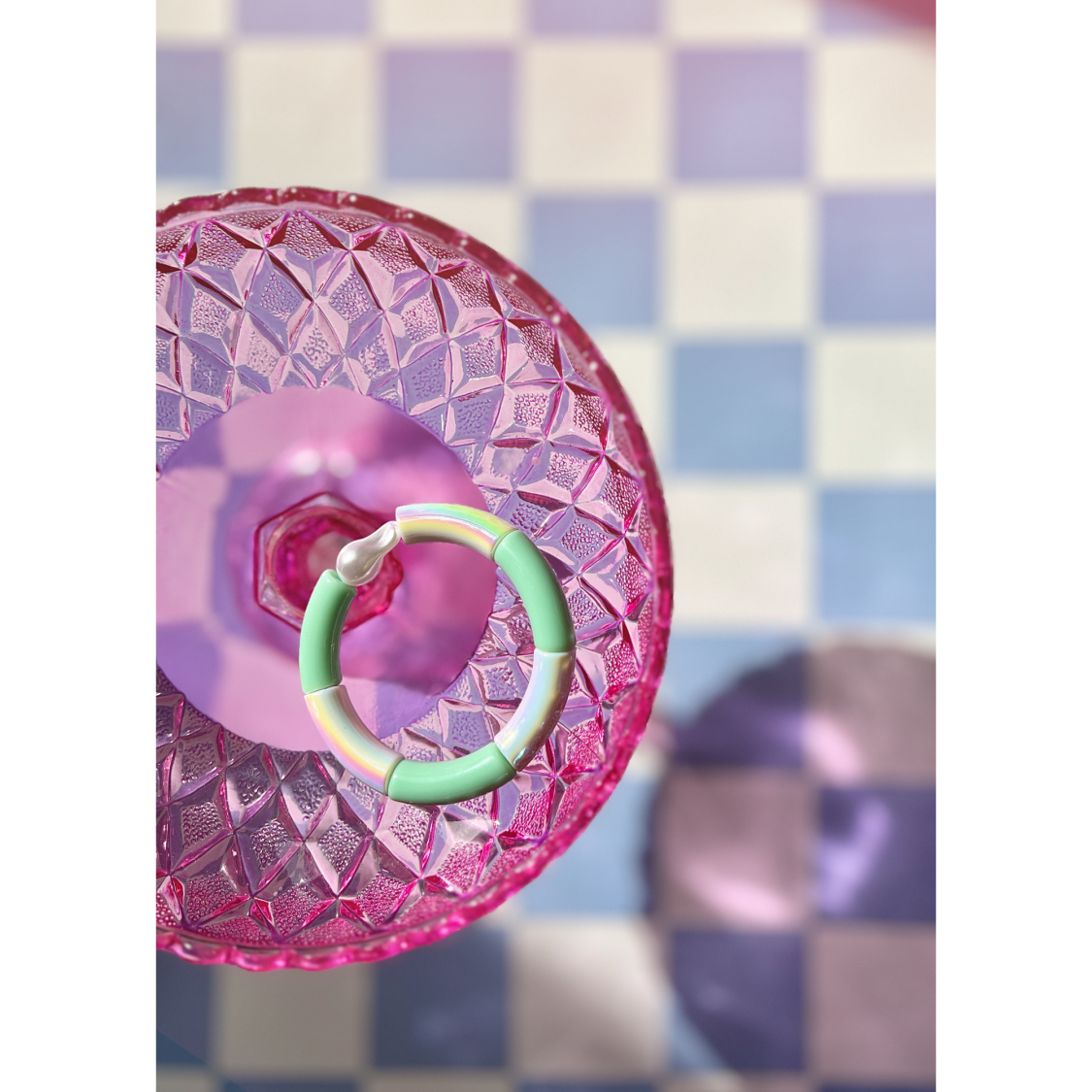 Maggie armbånd no 27 fra LÉ MOSCH, smukt boheme armbånd, 