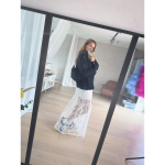 Sienna Blonde Nederdel i hvid fra le mosch