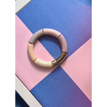 Maggie armbånd no 54 fra LÉ MOSCH, smukt boheme armbånd, farverigt armbånd,