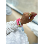 Maggie armbånd no 59 fra LÉ MOSCH, smukt boheme armbånd, farverigt armbånd,