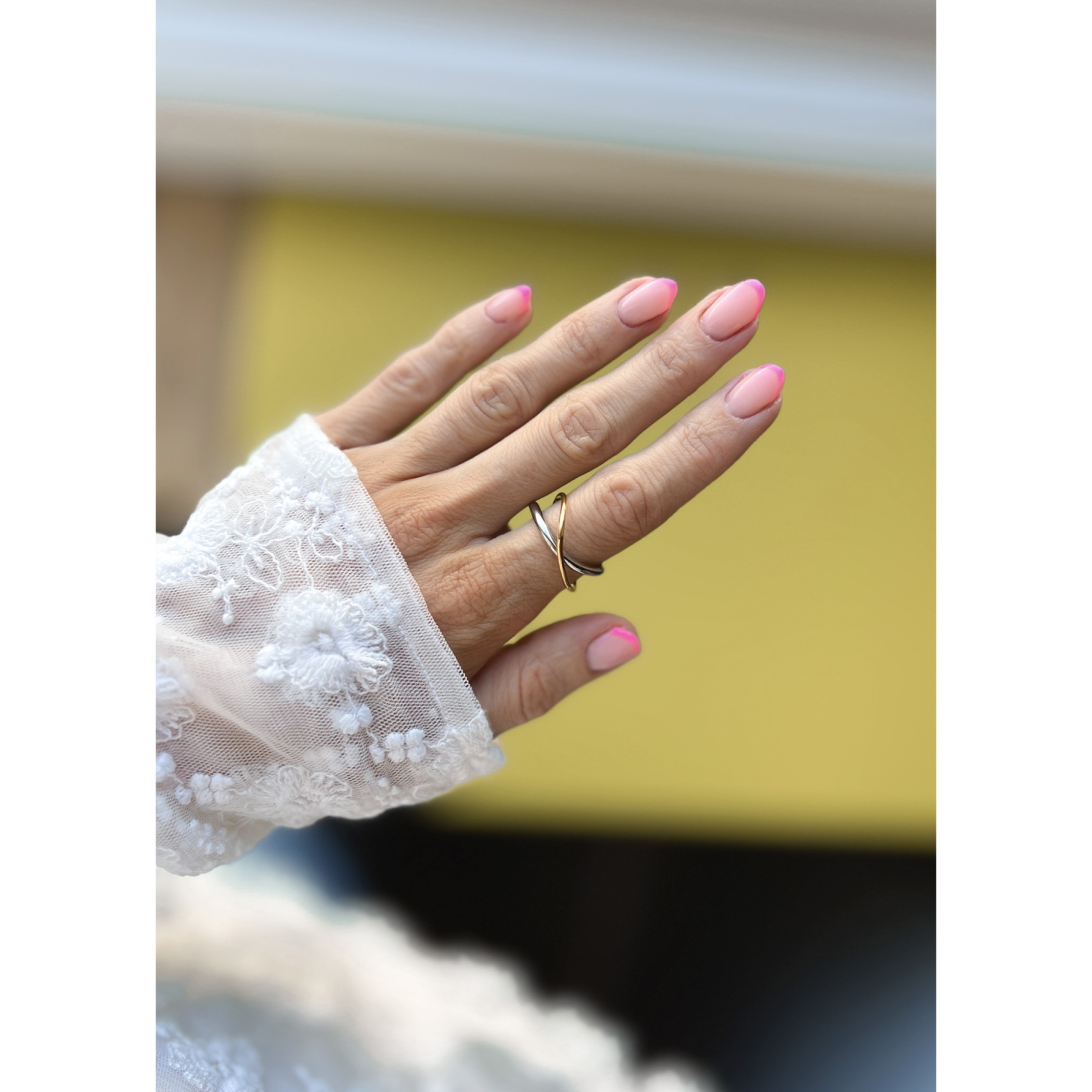 Dunja To I En Ring fra LÉ MOSCH, nulre ring der afstresser, adhd ring med to løse ringe, 