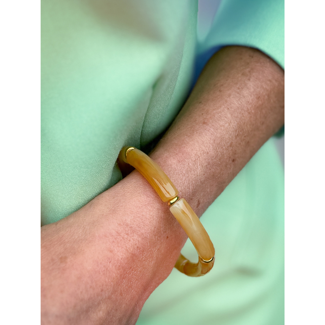 Martha armbånd i Karry fra le mosch