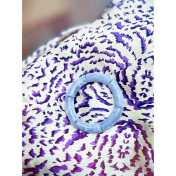 Margrethe armbånd i Grå Marmor 10mm fra le mosch