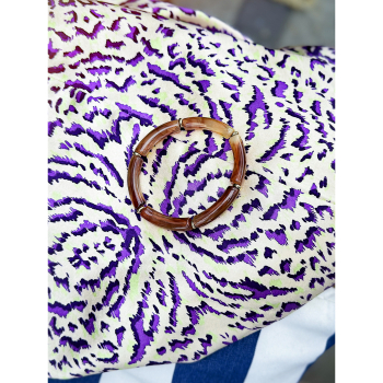 Martha armbånd i Brun fra le mosch Martha armbånd i Brun fra le mosch