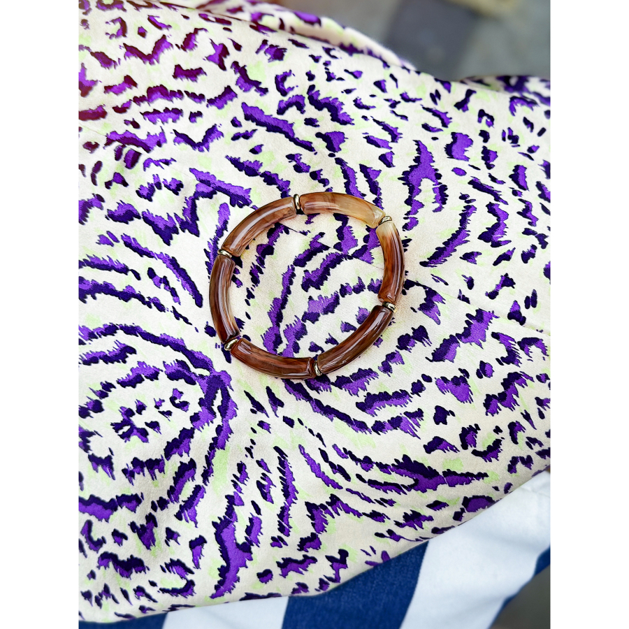 Martha armbånd i Brun fra le mosch