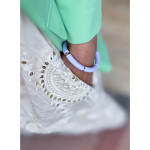 Martha armbånd i Lavendel fra le mosch