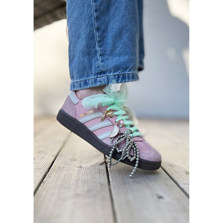 Alexa Skosmykker med sølvfarvede kugler fra le mosch