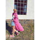 Isolde Skjorte Kjole Pink Med Svaler Isolde Skjorte Kjole Pink Med Svaler