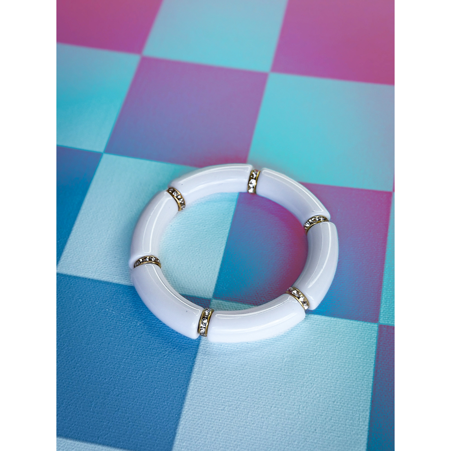 Maggie armbånd no 60 fra LÉ MOSCH, smukt boheme armbånd, lækre armbånd,