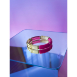 Maggie armbånd no 67 fra LÉ MOSCH, smukt boheme armbånd, farverigt armbånd,