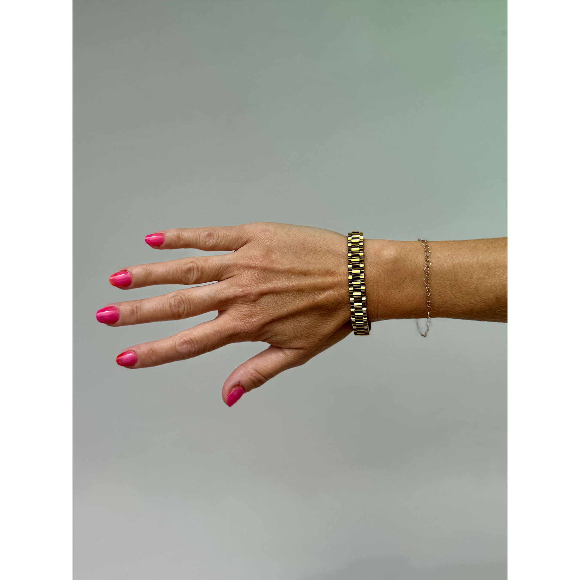 Mamie armbånd i forgyldt fra le mosch