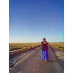 Tallulah Tyl Nederdel i Blå fra le mosch