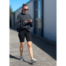 højtaljede sorte biker shorts og cykelshorts fra le mosch højtaljede sorte biker shorts og cykelshorts fra le mosch
